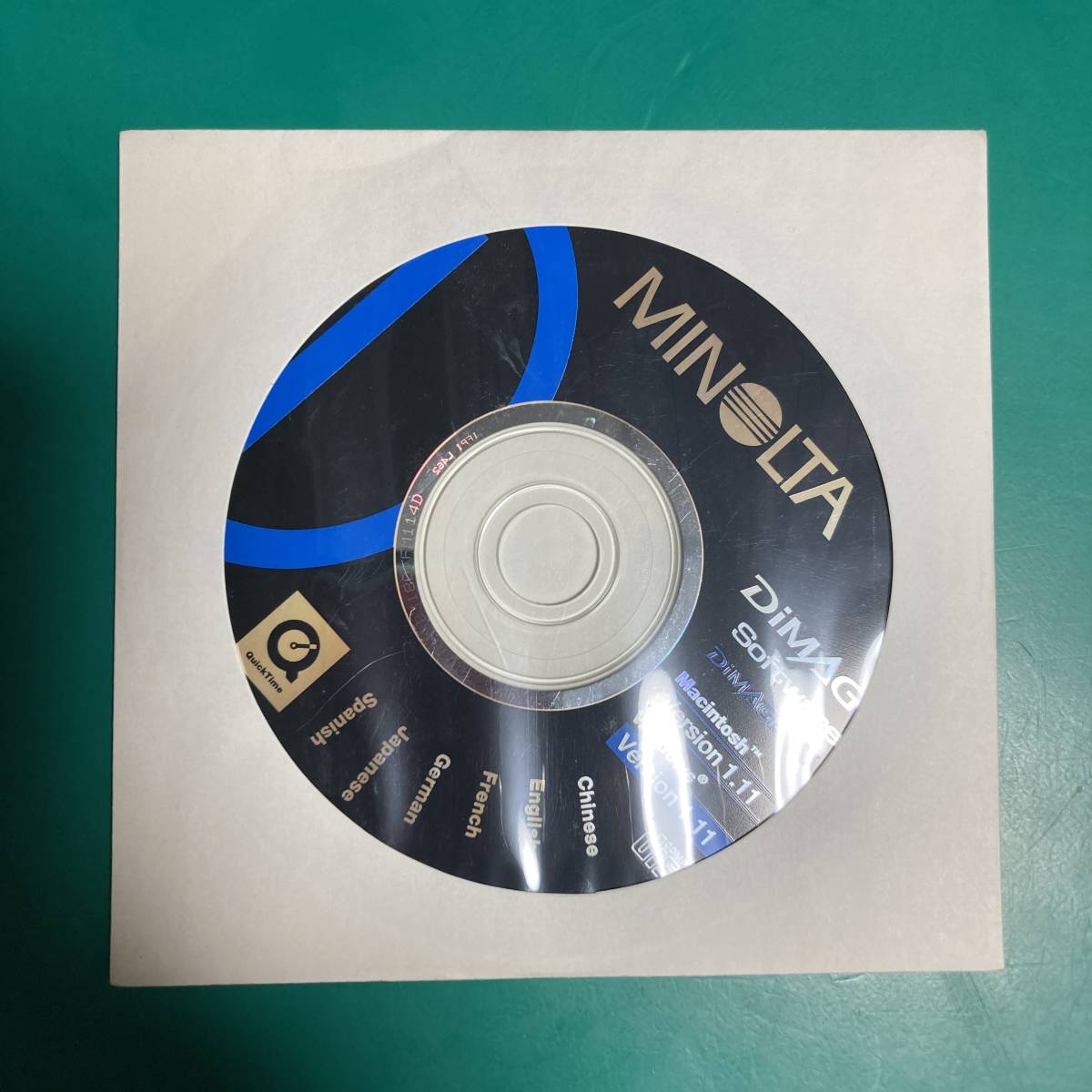 ★ コニカミノルタ DiMAGE ソフトウェア Ver.1.11 中古品 R01144