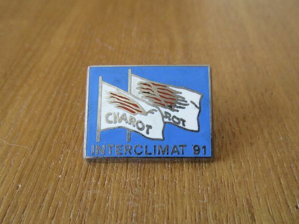 古いピンバッジ：CHAROT INTERCLIMAT 1991 その他 ピンズ #M