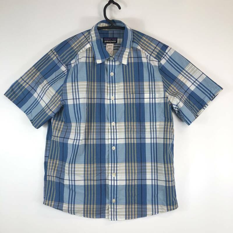 patagonia パタゴニア 半袖ボタンシャツ チェック Gone Again Shirt ゴーンアゲインシャツ 54105SP13 XSサイズ