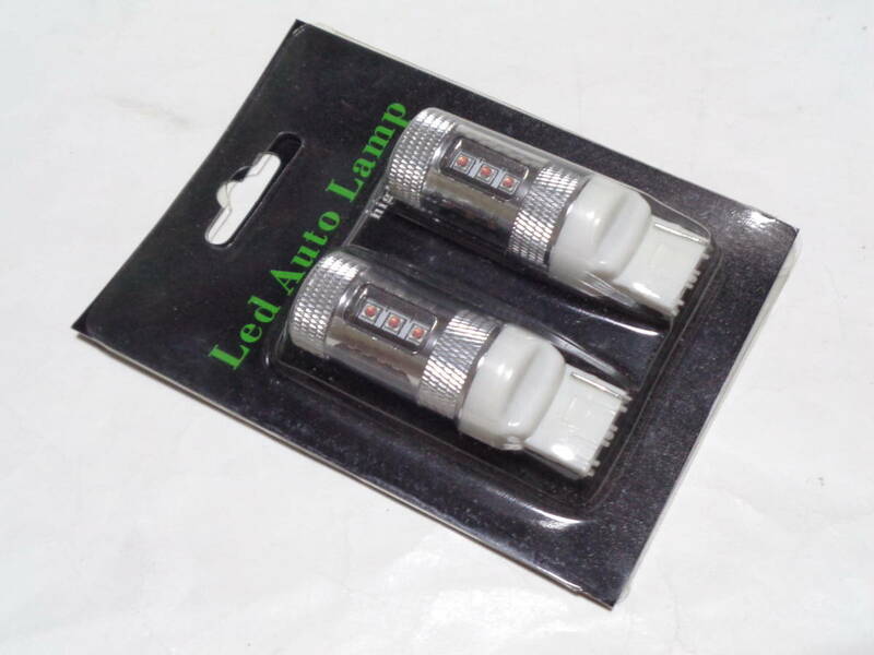 T20 CREE＆Epistar 56W アンバー LEDバルブ 12V