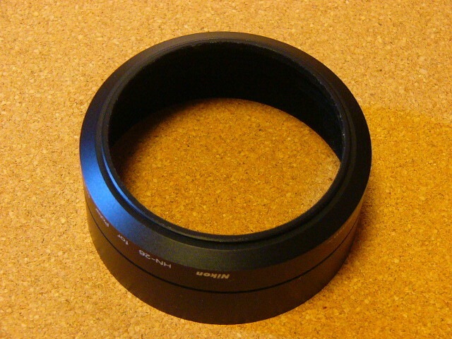 Nikon ニコン 純正金属フード HN-26 for Polar filter (良品) 取付サイズ：62ｍｍ F/F2/ニコマート/FM系/FE系/FA/F3等 他