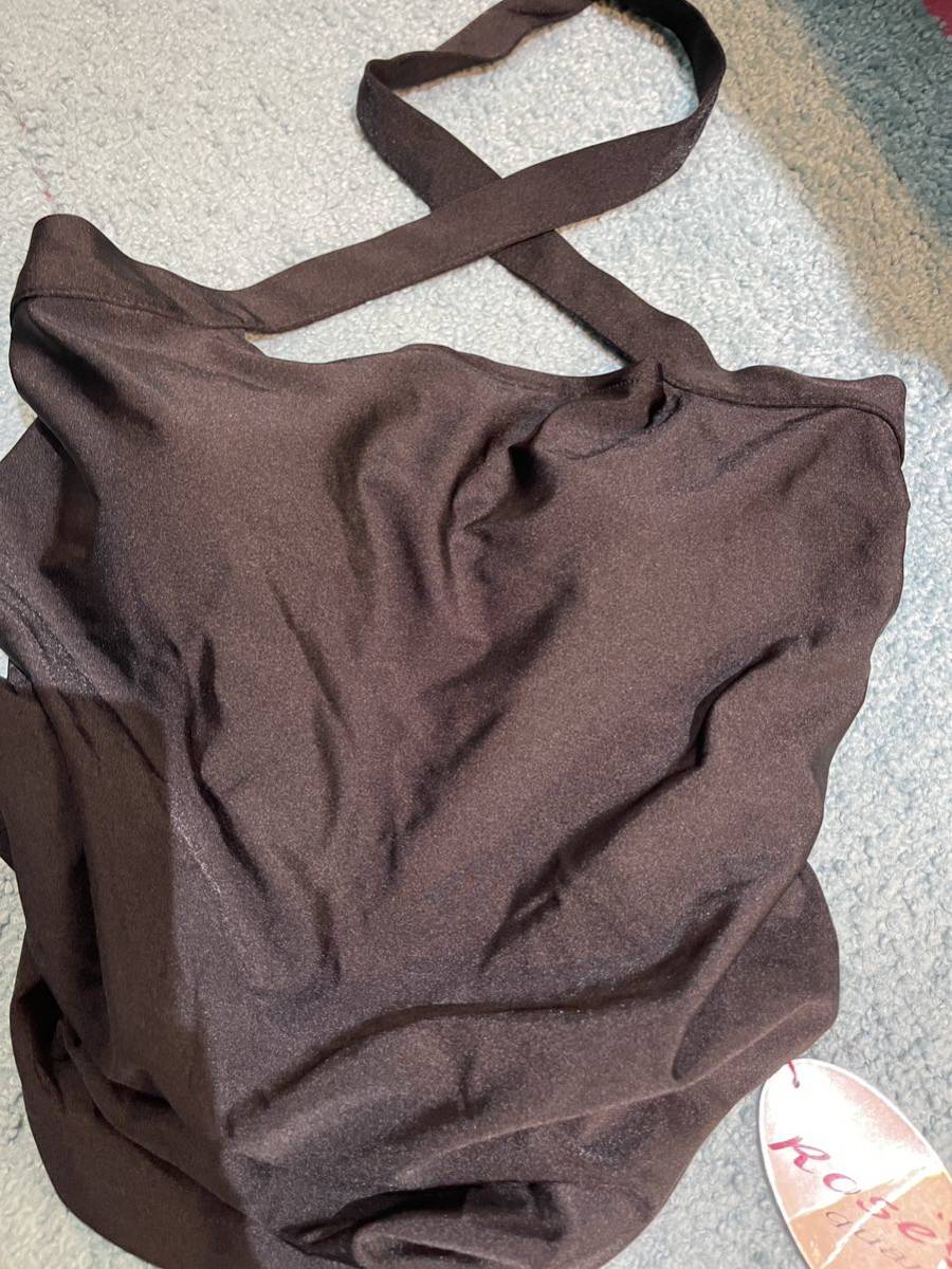 新品　訳あり商品　ビスチェ　パット付き　Mサイズ　黒