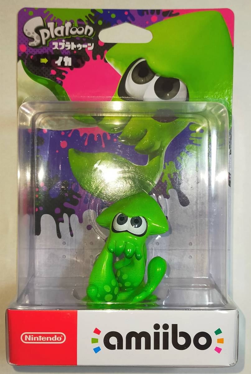 未開封新品 amiibo イカ (スプラトゥーンシリーズ) アミーボ