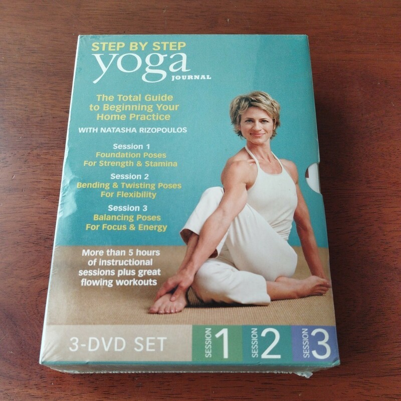 未開封　DVD Yoga Journal’s: Beginning Yoga Step By Step 1-3