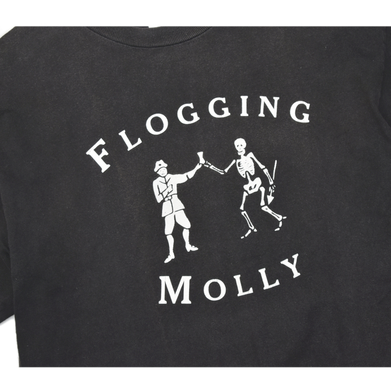 00s vintage オールド FLOGGING MOLLY フロッギングモリー Tシャツ size.M