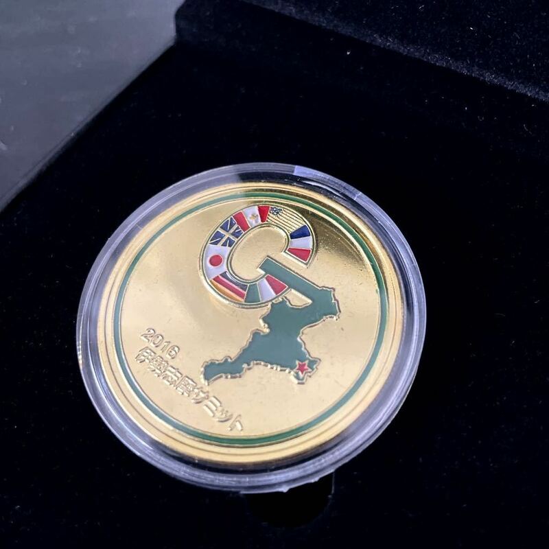 即決！レア！■伊勢志摩サミット　記念 メダル G7 限定品■記念品 ゴールド コイン 希少 貴重 入手困難