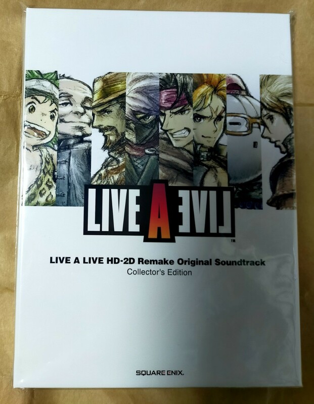 LIVE A LIVE ライブ ア ライブ HD-2Dリメイク switch 冊子付き オリジナル サウンドトラック コレクターズエディション CD 
