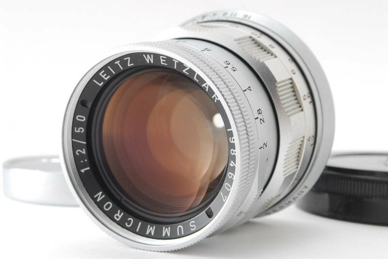 [A品]Leica SUMMICRON M 50mm F2 固定後期型★コレクターズ★ズミクロン★4607