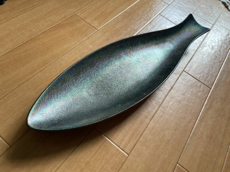 翔窯　魚形　プレート