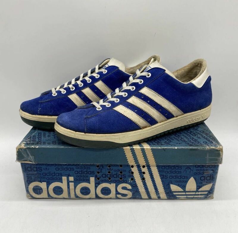 【9-1/2】1980s Vintage adidas A.JABBAR BLUE FRANCE 1980年代 ヴィンテージ アディダス ジャバー ブルー フランス製 2799