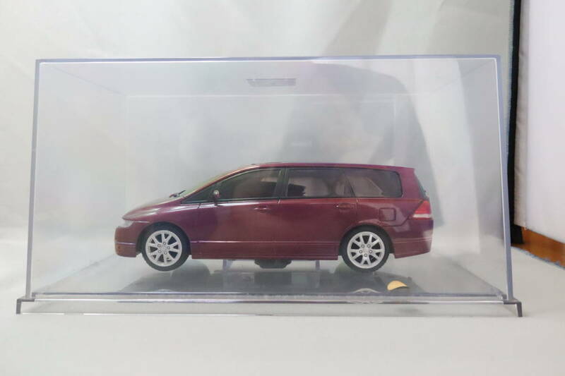 【非売品・カラーサンプル】ホンダ オデッセイ RB1型 ロイヤルルビーレッドパール（Honda Odyssey）1/24スケール、全長約19cm