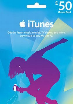 iTunes ギフトカード ￡50ポンド UK イギリス版 コード 即決