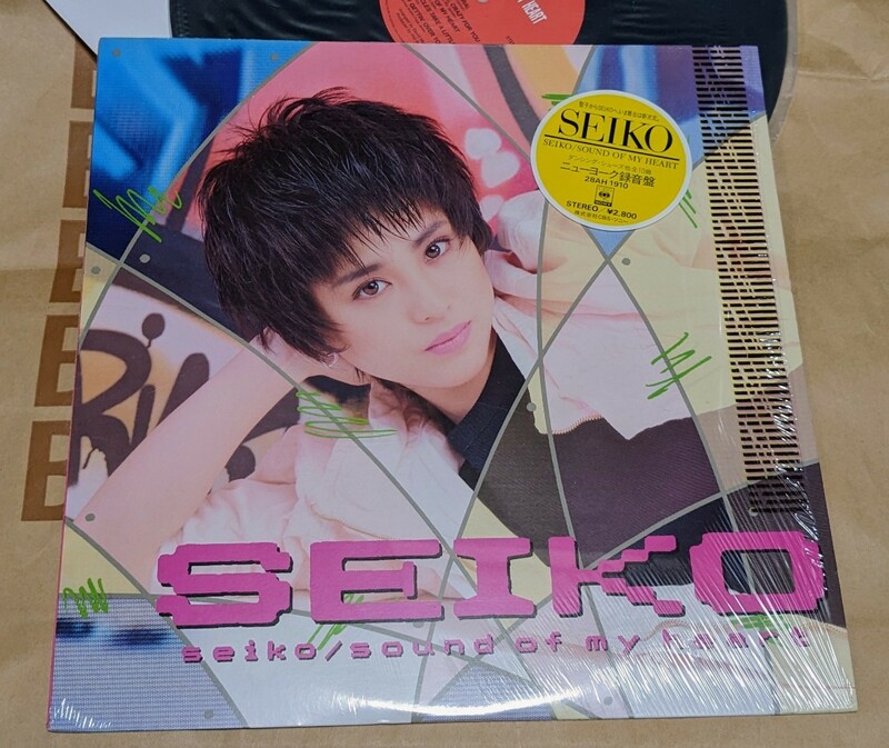 SEIKO / SOUND OF MY HEART 松田聖子 LPレコード