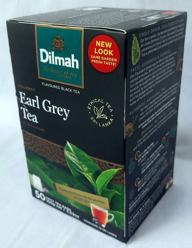 【スリランカ産】Dilmah ディルマ “Earl Grey”アールグレイ 本場のセイロンティー 香り高い/ティーバッグ（50包・100g）