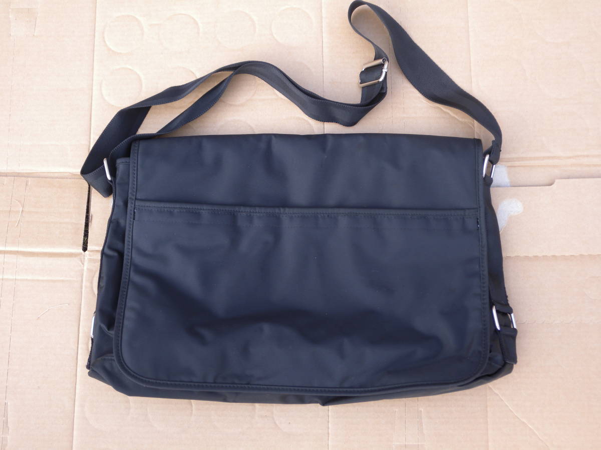 POLO JEANS Black Shoulder Bag ポロジーンズ ショルダー バッグ ブラック 黒