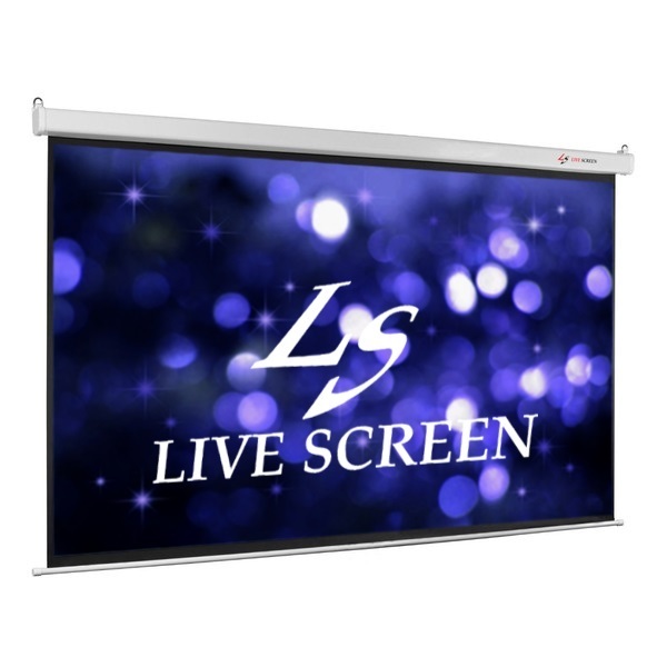 新製品!! LIVE SCREEN 16：9 100インチ 電動格納 プロジェクタースクリーン ホームシアター　EPSON　ACER　BENQ