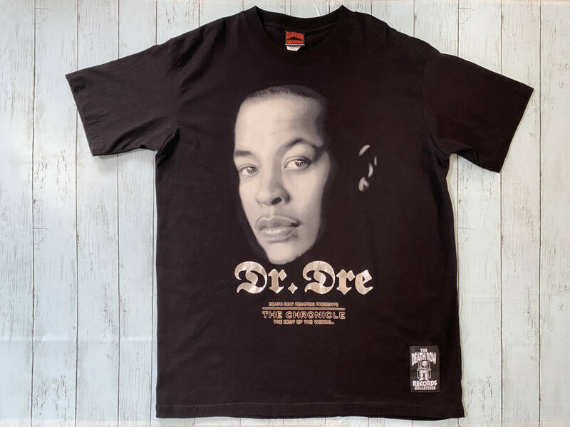 DEATH ROW RECORD 2005 Dr.DRE THE CHRONICLE Tシャツ デスロウ ドクター・ドレー クロニクル ベストワークス ウェストコースト Rap ラップ