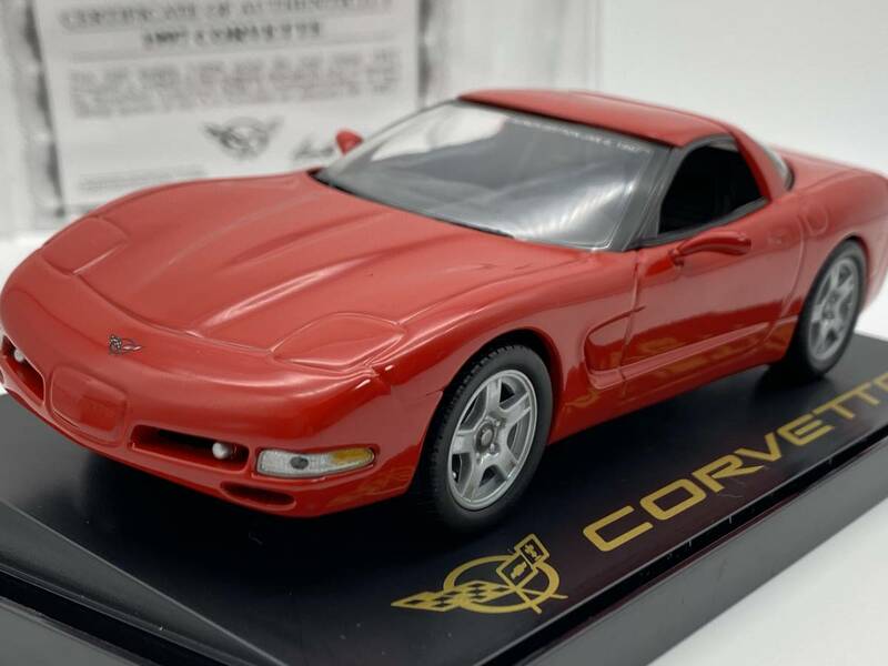 ブルックフィールド C5 コルベット 発売記念モデル 1/25 ケース難あり / Brookfield 1997 Corvette シボレー シェビー アメ車 ミニカー