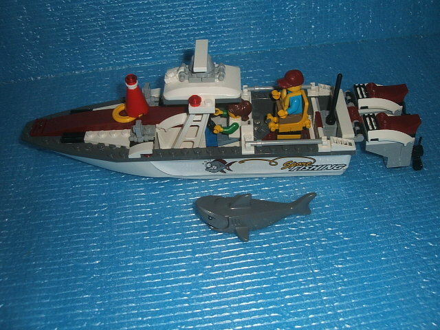 レア！ジャンク！LEGO City Fishing Boat レゴ シティのフィッシングボート