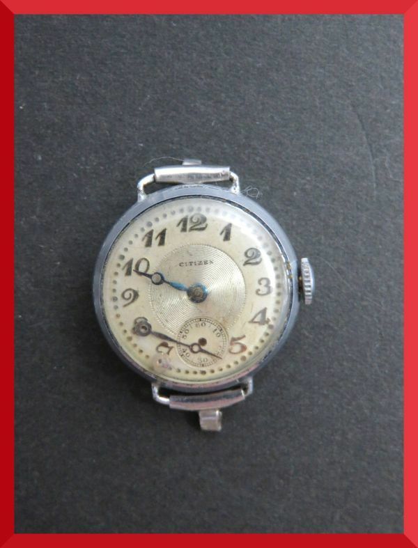 シチズン CITIZEN 手巻き スモールセコンド 腕時計 U618 ジャンク