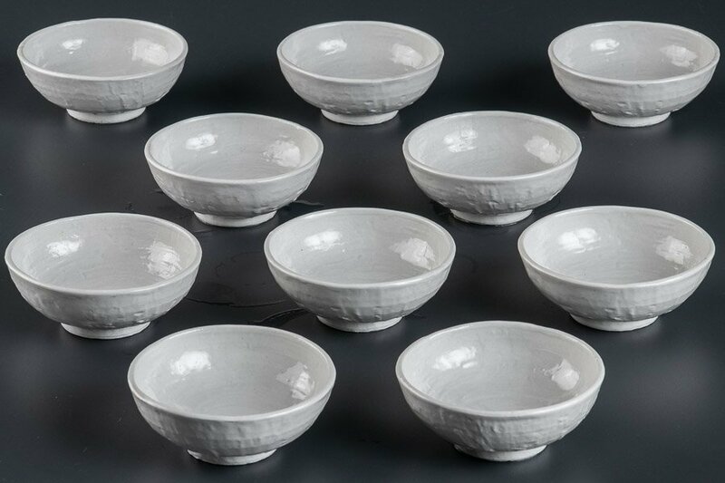 【うつわ】『 白磁小鉢 珍味入 径8cm 10客 10161 』 10個組 料亭 日本料理 懐石 会席 和食器 うつわ 器 焼物 陶器 磁器 陶磁器
