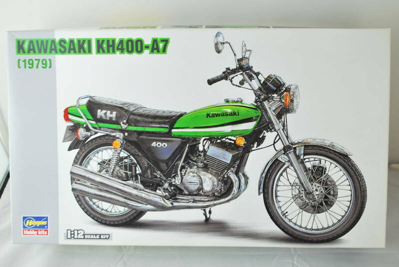 ■　希少！未開封　ハセガワ　1/12　カワサキ　KH400-A7　1979 モデル　ケッチ　■