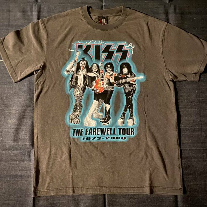 KISS WORLD TOUR 2000（Vintage rap tee ヴィンテージ 90s bootleg T-shirt 2pac NIRVANA SNOOP DOGG ロックT ラップT）