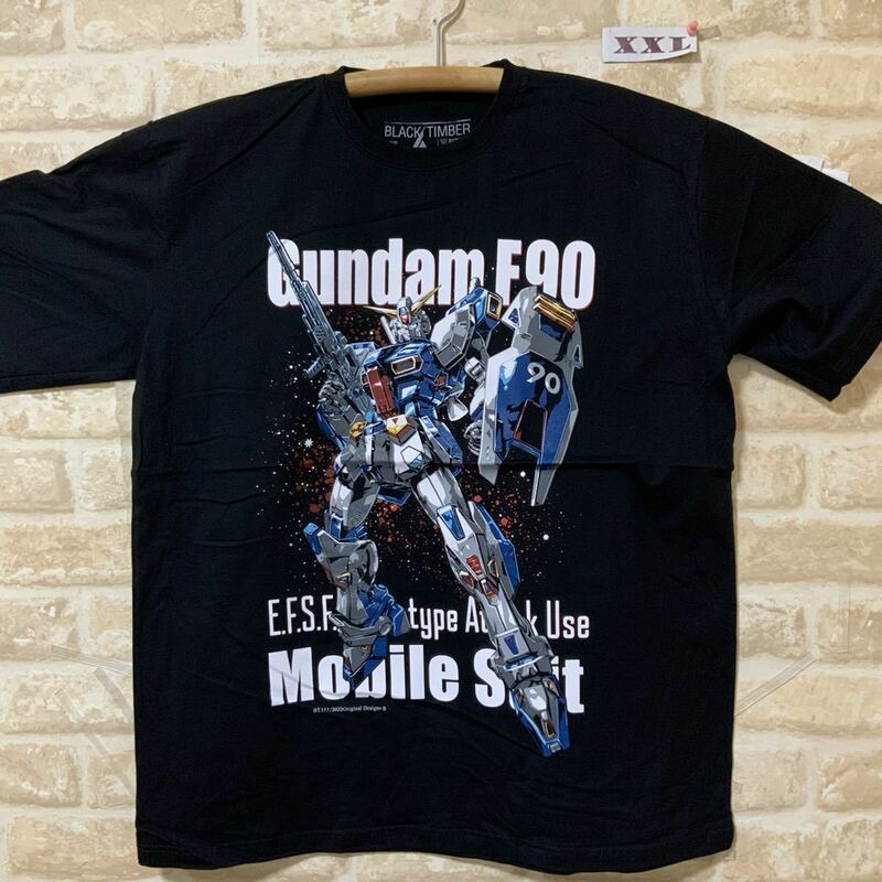 ガンダム　GUNDAM F90 Tシャツ　XXLサイズ　イラスト　機動戦士ガンダム 海外製