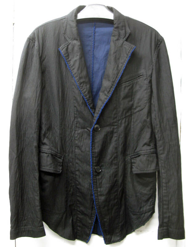 ワイズフォーメン ヨウジヤマモト 青ライン 変形 ジャケット 3（ アーカイブ Y's for Men Yohji Yamamoto Vintage Blue Line Jacket 3