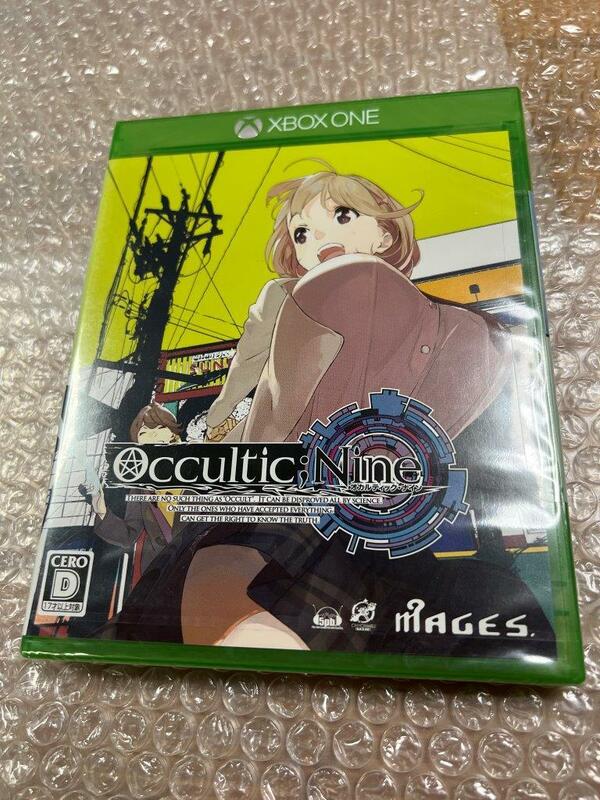 XBOX ONE オカルティックナイン / Occultic Nine 新品未開封 側面焼け有 同梱可 送料無料