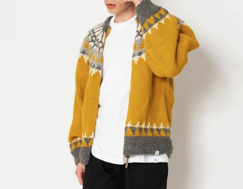 BEDWIN L/S ZIP UP NORDIC CARDIGAN 'JACO' シャツ スウェット パーカー ニット ジャケット ダウン パンツ Tシャツ カーディガンベドウィン