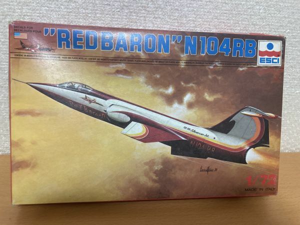 ■プラモデル ESCI エッシー 1/72 レッドバロン N104RB REDBARON N104RB 戦闘機 未組立■