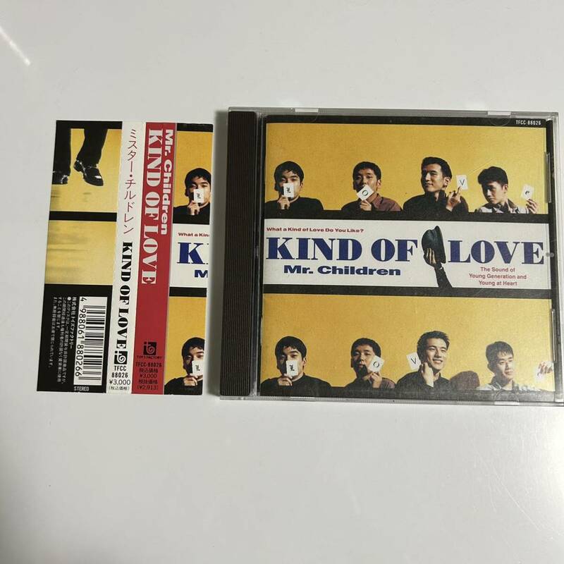 【1125C148】Mr.children　ミスター・チルドレン　　KING OF LOVE TFCC-88026 帯付 CD