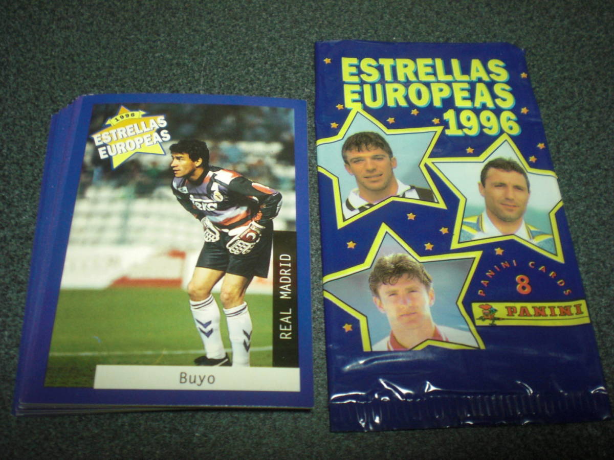 PANINI ESTRELLAS EUROPEAS 1996 【12枚(全120枚中)】