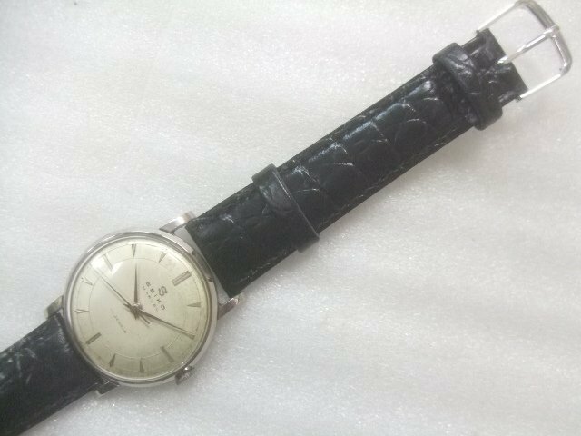 1950sセイコーマーベル手巻腕時計OH済、新品風防交換済　X357