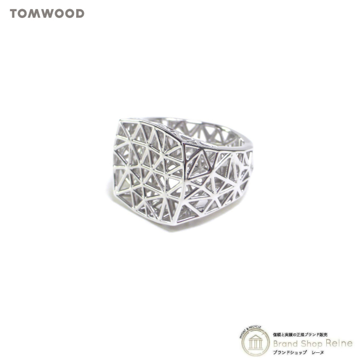 トムウッド （TOM WOOD）Mesh Ring メッシュリング シルバー 925 指輪 #50 10号 R74MSNA01S925（新品）
