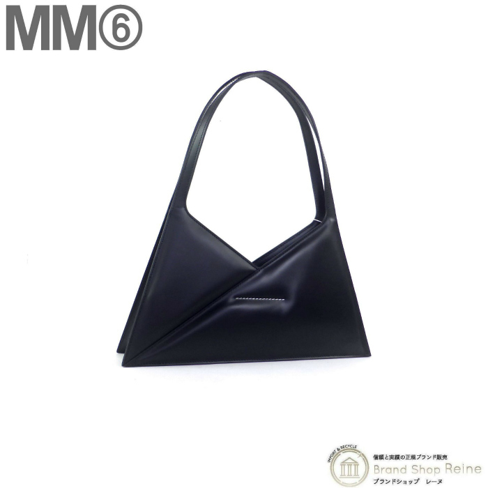 メゾン マルジェラ （Maison Margiela） MM6 ジャパニーズ レザー ショルダー バッグ SB6ZH0001 ブラック（新品）