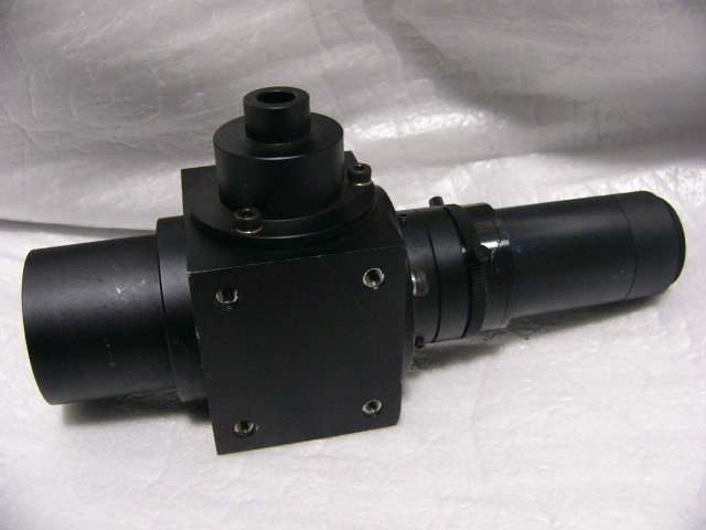 ★美品 OPTART TCL05L-3 両側テレセン 同軸落射 Cマウントレンズ