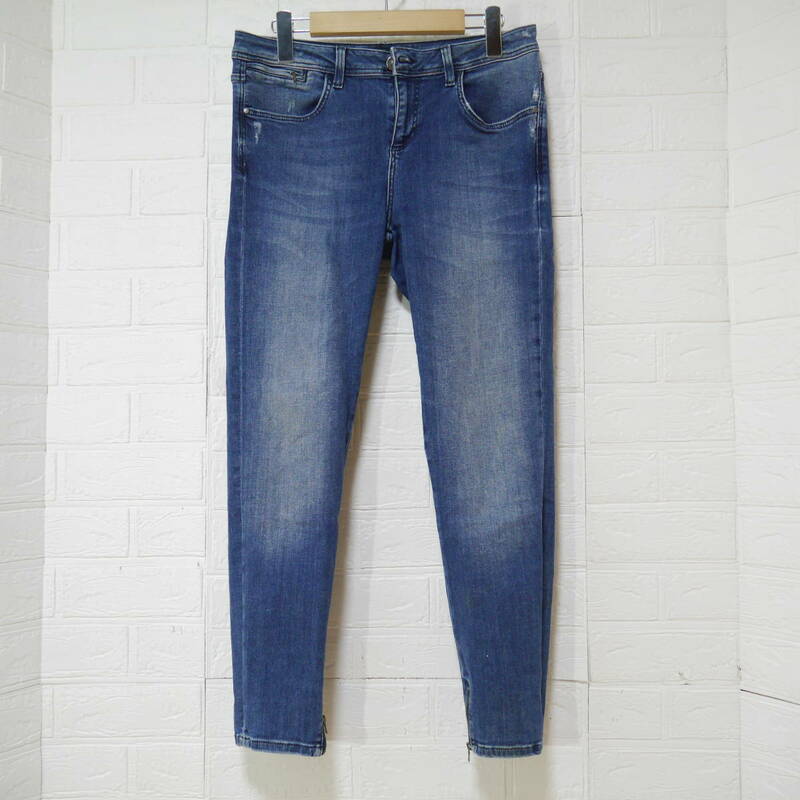 A624 ◇ ZARA BASIC Z1975 DENIM | ザラ　ボトムス　パンツ　青　中古　サイズ(USA)０８