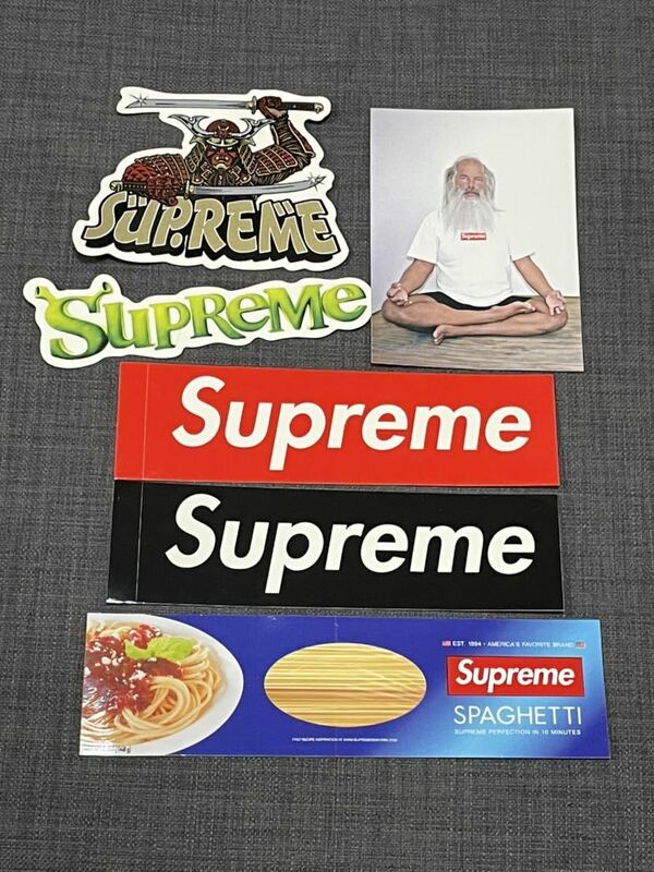 送料無料 Supreme Sticker Set シュプリーム ステッカーセット box logo Rick Rubin ボックスロゴ ガンダム 21fw 21aw 店舗限定 新品
