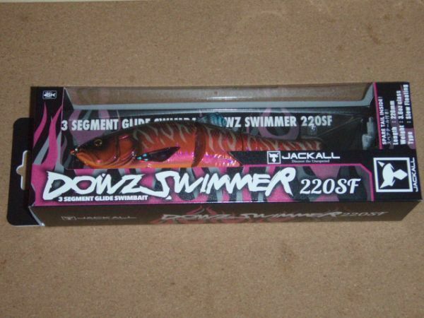 JACKALL　ジャッカル 　DOWZ SWIMMER 220SF　ダウズスイマー 220SF　秦拓馬　ダウザー　俺達。　#マルハタスパークフラッシュ