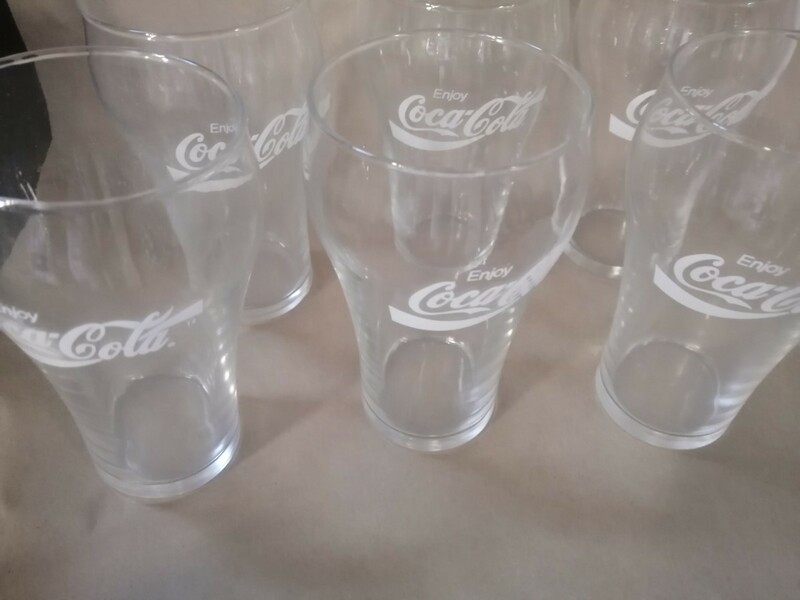 コカ・コーラ グラス 6個セット(未使用) Coca cola glases 6