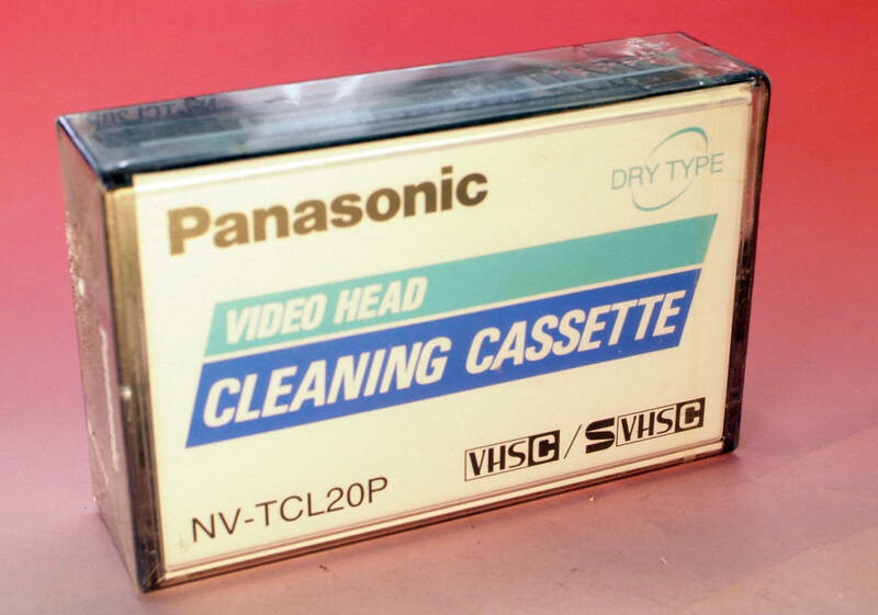 送料込み・即決1180円　VHS-C・SVHS-C ビデオヘッドクリーニングテー