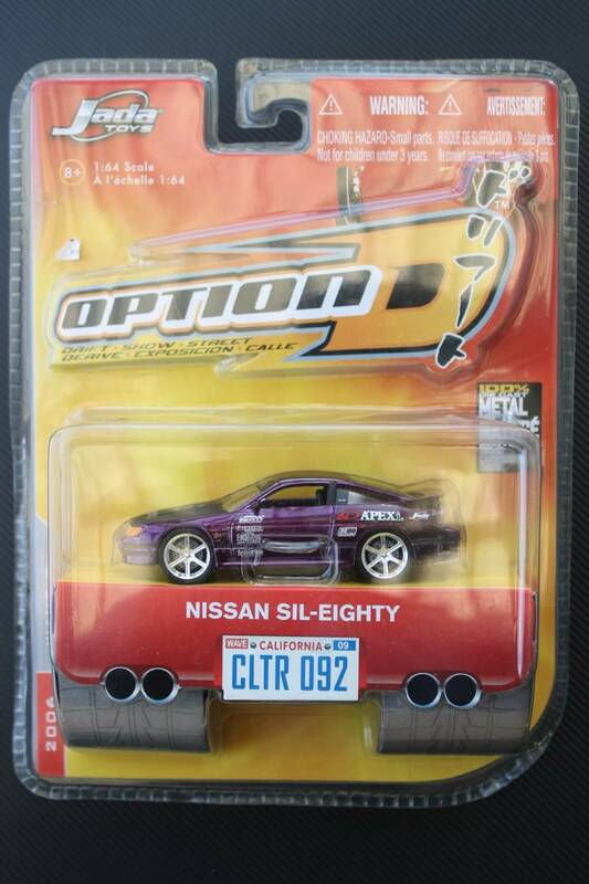 JADA TOYS NISSAN SIL-EIGHTY ミニカー 2006' 新品 未開封 1:64 日産 シルエイティー 180SX シルビア