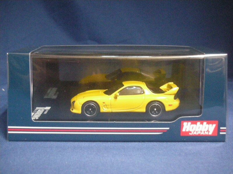 1/64 アンフィニ RX-7 FD3S (A-SPEC.) /MAZDA SPEED サンバーストイエロー