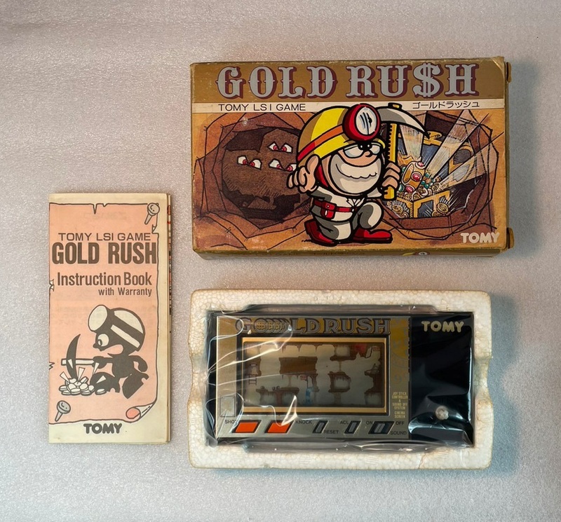 超美品 ゲームウォッチ ゴールドラッシュ Gold Rush トミー 即決 