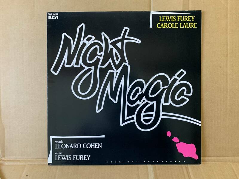 フランス原盤２LP　Lewis Furey + Carole Laure / Night Magic 　PL 70743 (2)　詞：Lenard Cohen　良品 MAGMA 