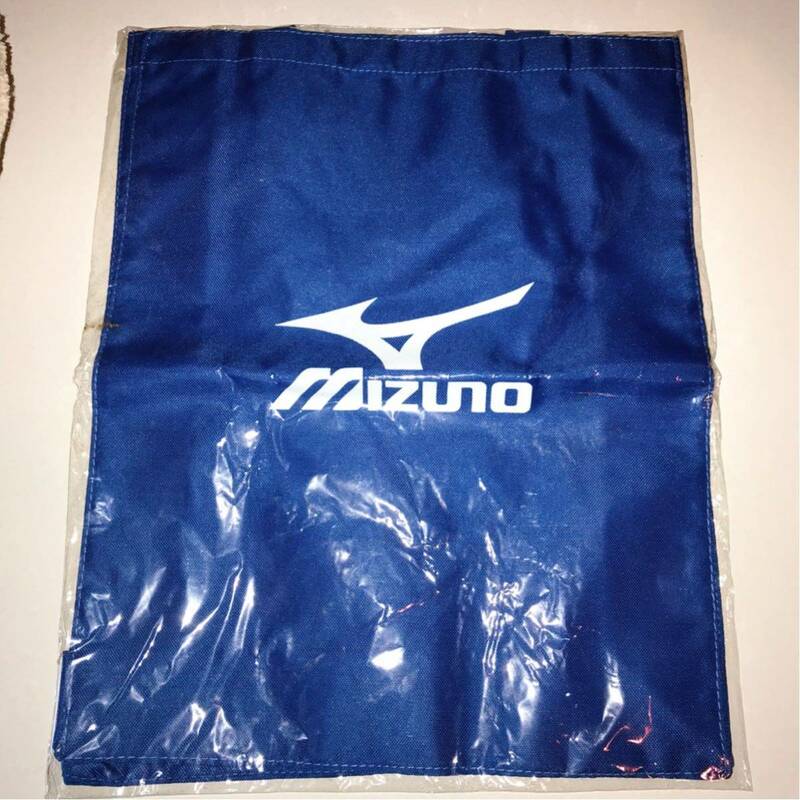 ミズノ【MIZUNO】オリジナル販促用バッグ トートバッグ 青 ブルー 非売品