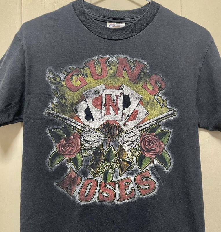 GUNS N' ROSESガンズアンドローゼスTシャツHanesヘインズユースLビンテージ