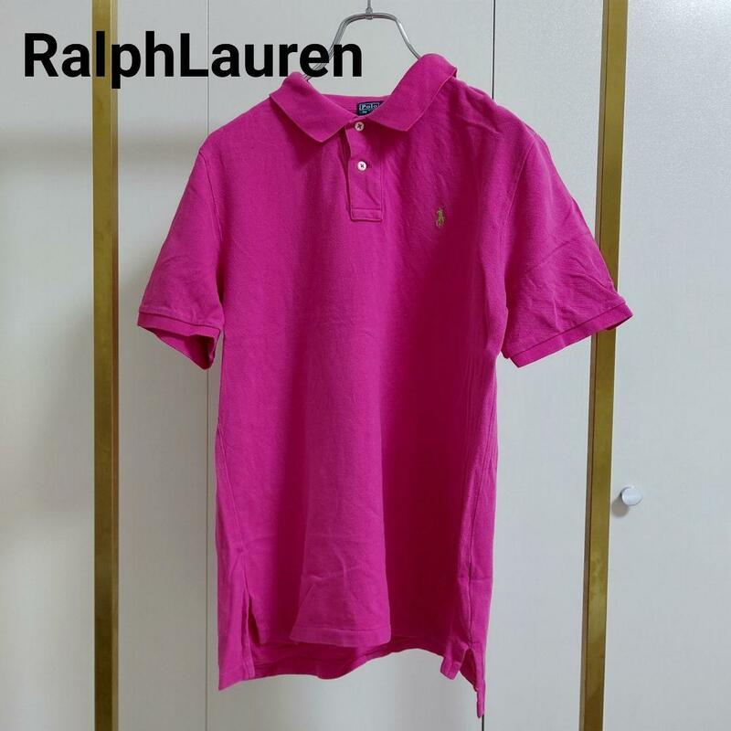 RalphLauren/ラルフローレン/M/ピンクポロシャツ